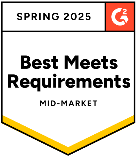 Best Meets Requirements MID-MARKET