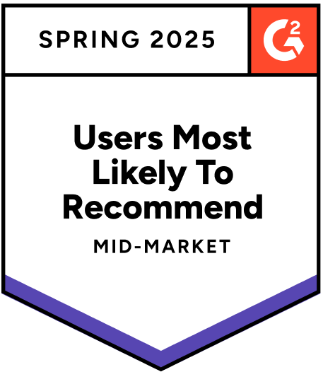 Users Most Likely to Recommend MID-MARKET